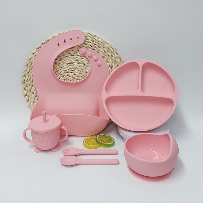 Silicone Weaning Feeding Set