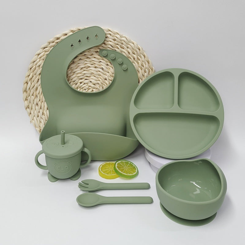 Silicone Weaning Feeding Set